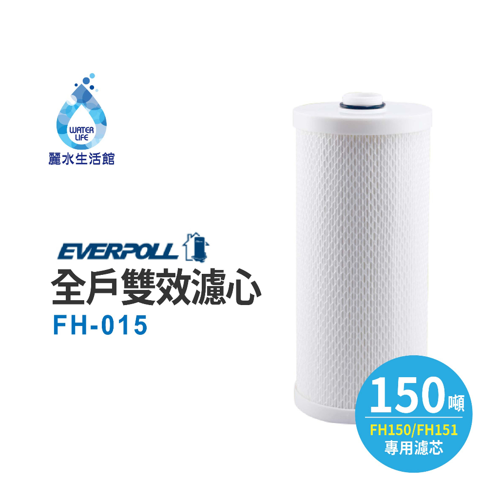 【麗水生活】愛科濾淨-EVERPOLL-全戶設備FH-015濾心傳家寶全戶濾淨(150噸) 大樓過濾 大型濾水器 濾芯, , large