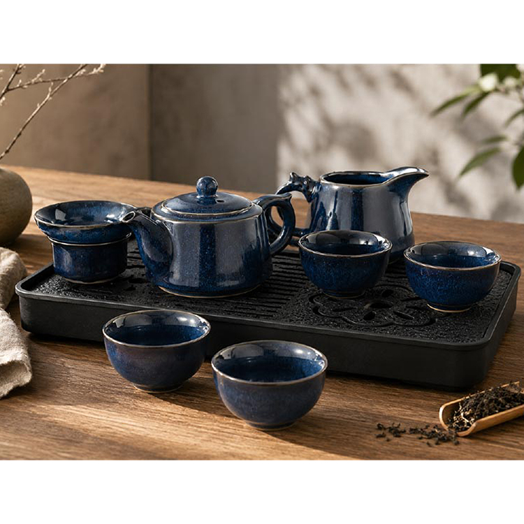 藍曜茶具旅組-1組, , large