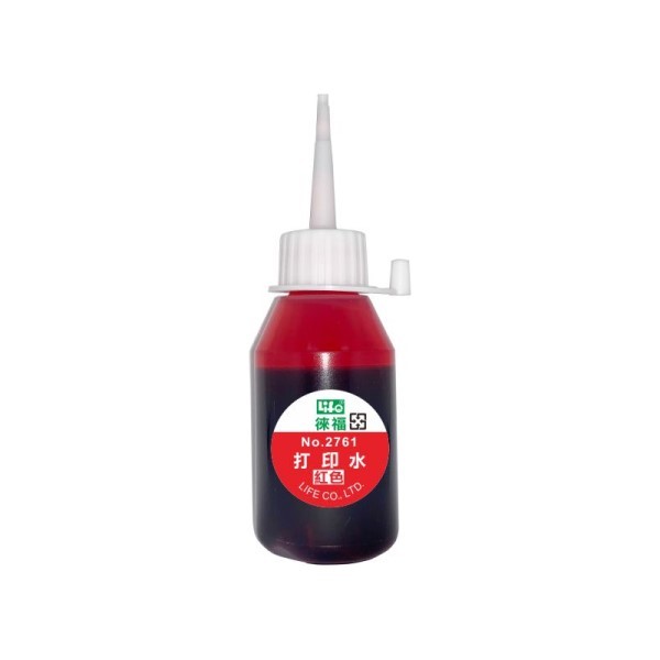 徠福 高級打印台補充水-黑色/藍色/紅色藍色, , large