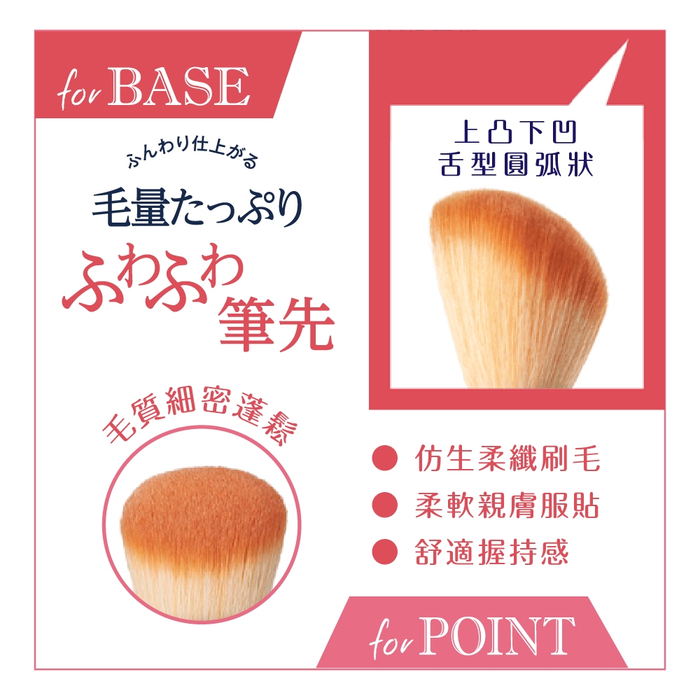 【千康嚴選】ROSY ROSA 三角握柄多用途底妝刷, , large