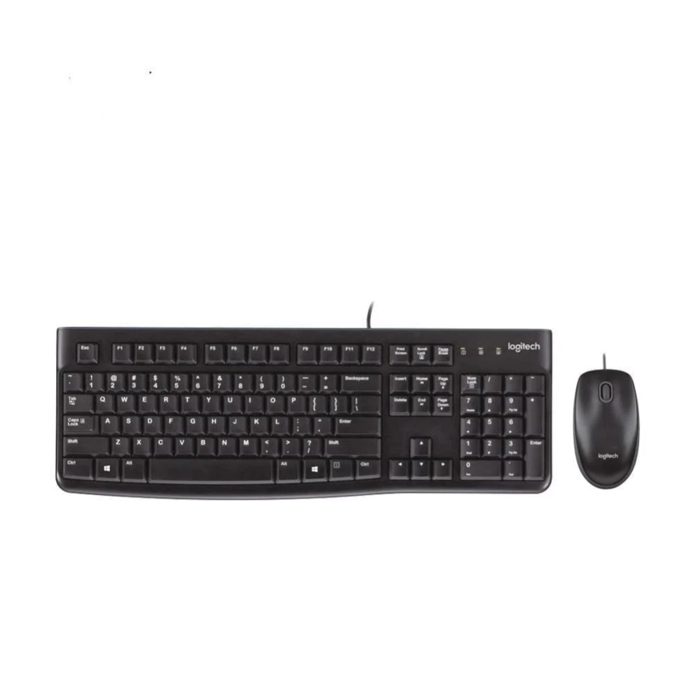 Logitech computer keyboard and mouse, , large