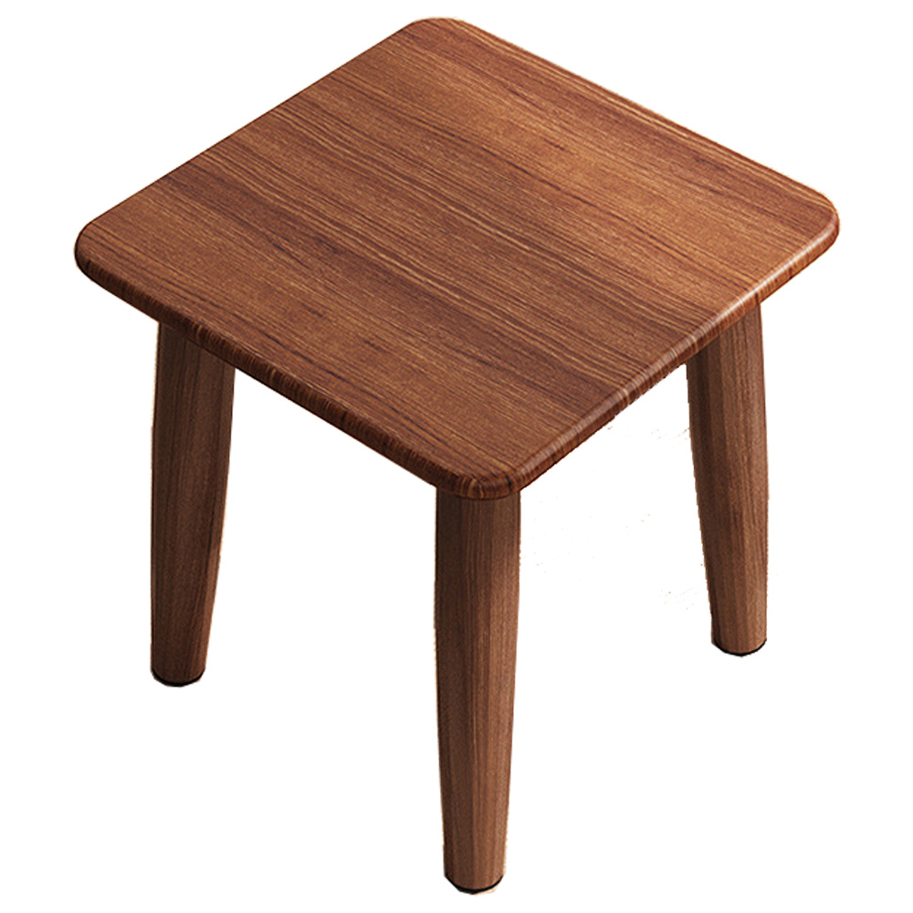 HABABY Huan'an Home Furnishings Solid Beech Wood Small Stool (Square), , large