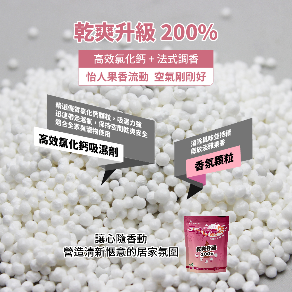 【皂福】Aroma Air 立式除濕袋12入(美荔盛夏)+送立式除濕袋1入(美荔盛夏), , large