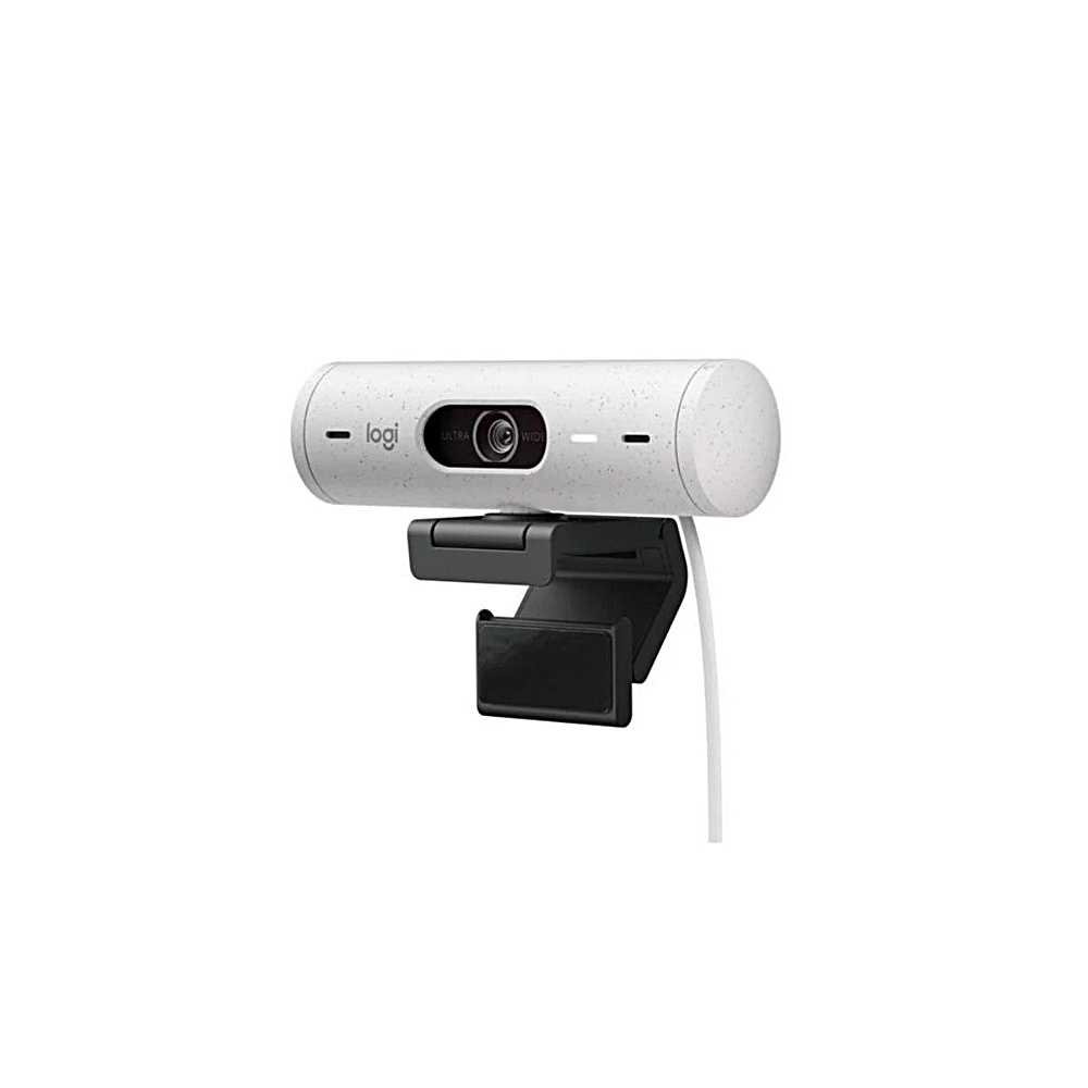 【 Logitech 羅技 】Brio 500 珍珠白 降噪麥克風 廣角鏡頭 網路攝影機, , large