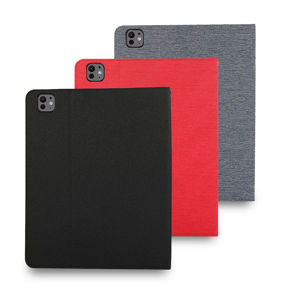[LP131 Exquisite Fabric Texture Style] iPad Pro 13-inch 2024 Tablet Protective Case (Built-in Pencil Holder Auto Sleep/Wake), , large