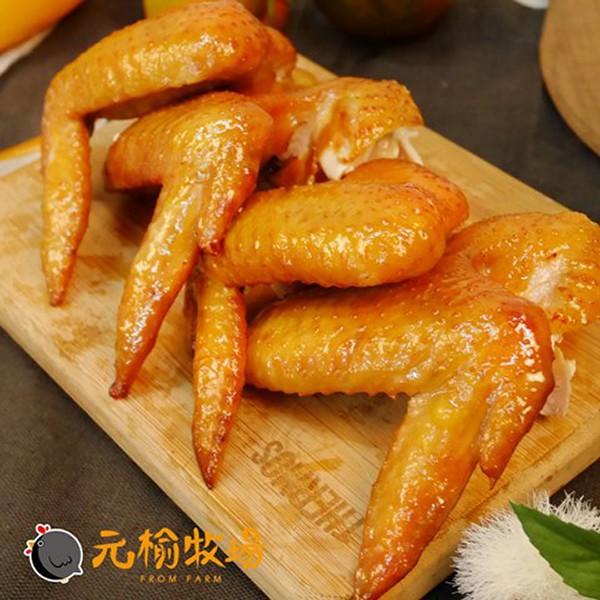 【元榆牧場】煙燻甘蔗雞雞翅300g, , large