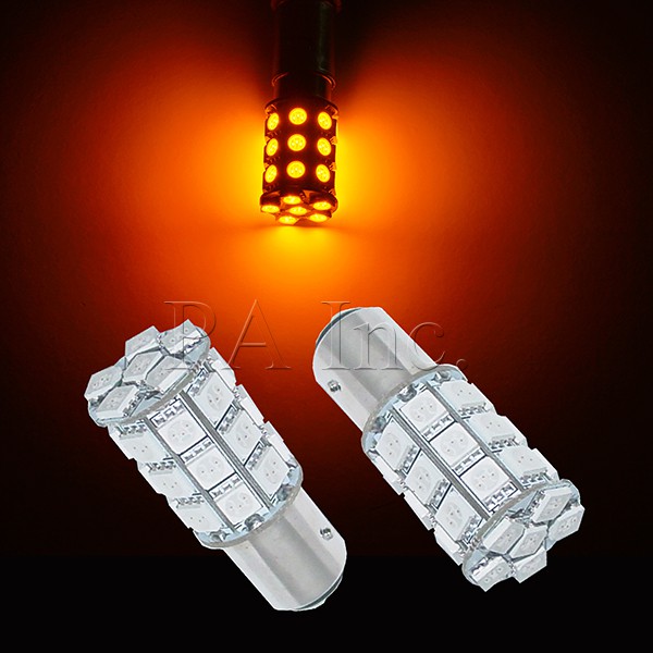 【PA LED】1156 單芯 平角 P21W 30晶 90晶體 SMD LED 倒車燈 後霧燈 方向燈 煞車燈, , large