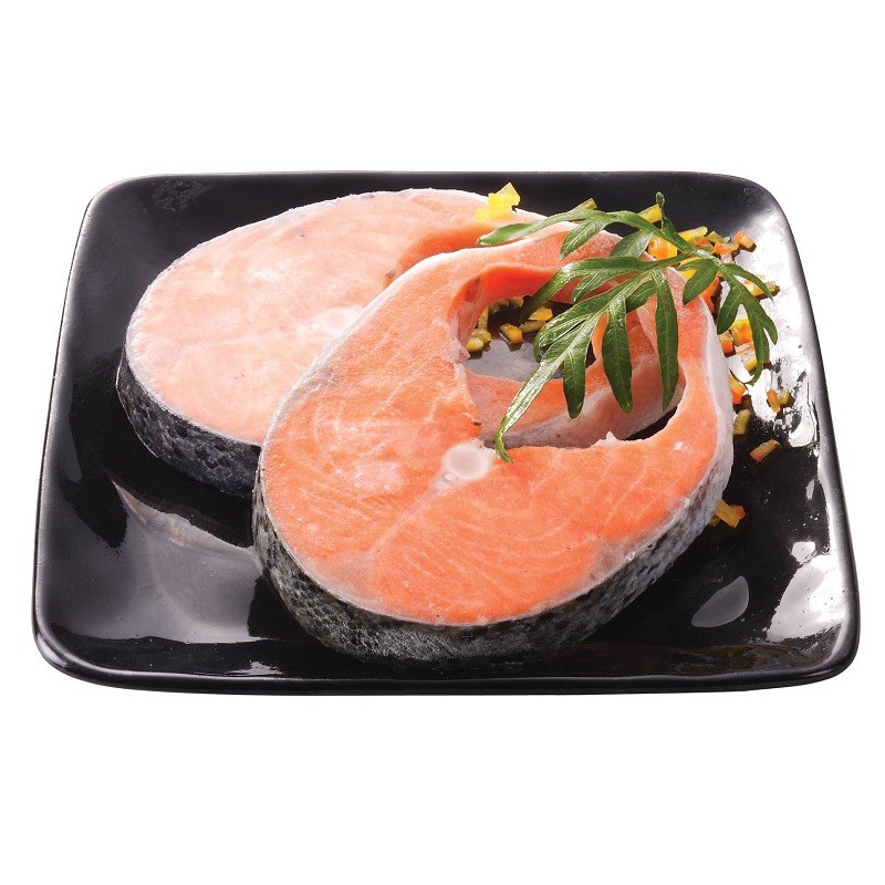 Frozen Salmon Slice, , large