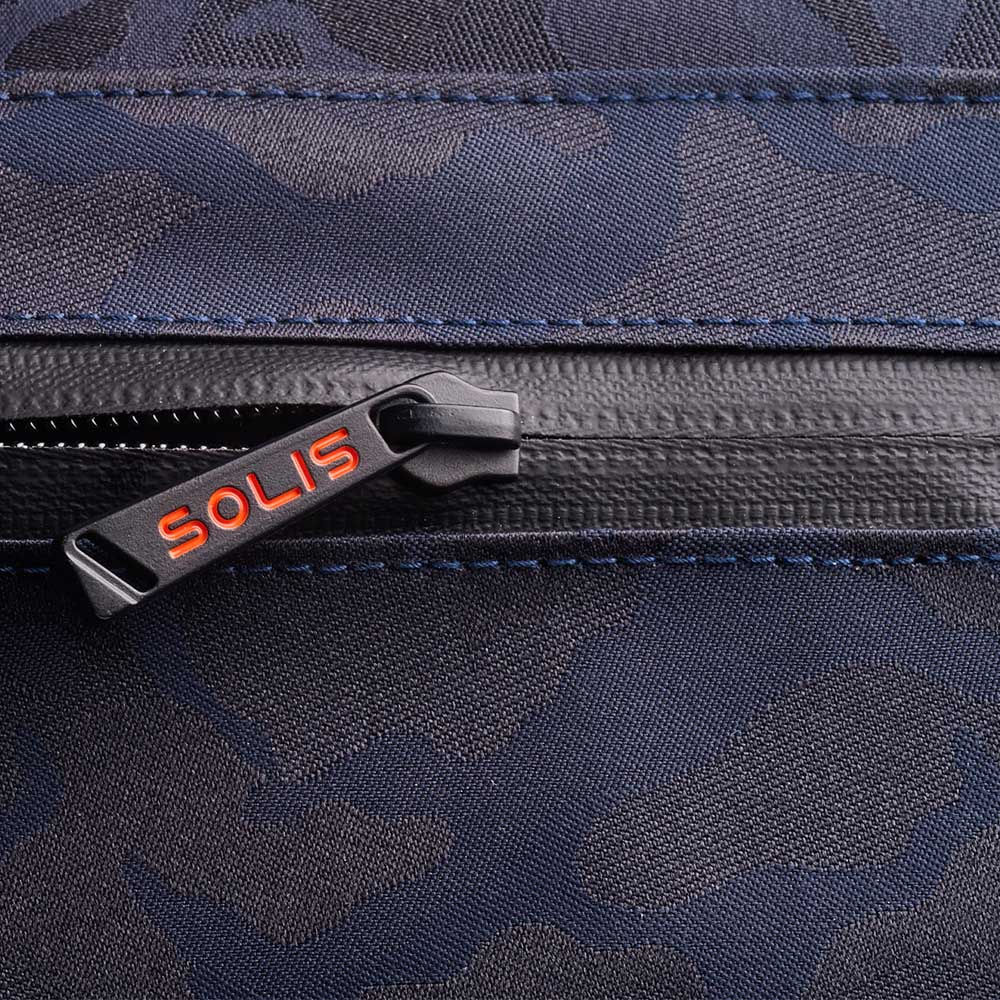SOLIS 戰地迷彩系列肩背側背郵差包-可放14吋筆電-黑迷彩, , large