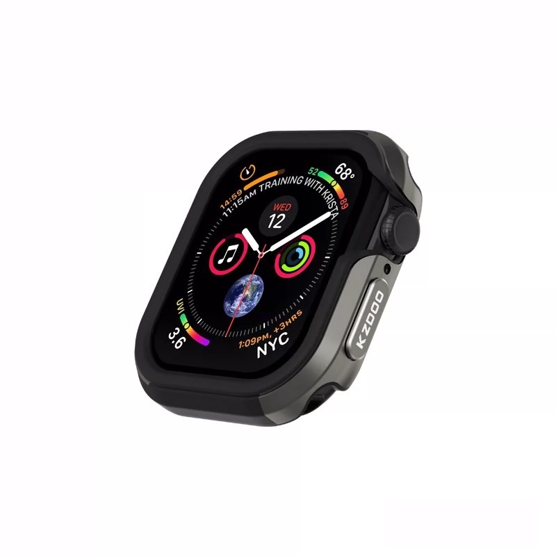【山水之寶】KZDOO Apple Watch 4/5/6/SE1/SE2/SE3 44mm保護殼 航空鋁合金雙料防摔殼, , large