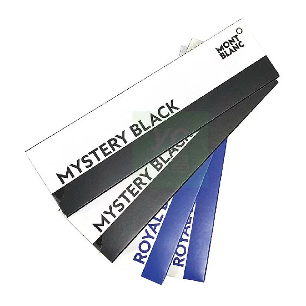 【萬寶龍 MontBlanc 】原子筆芯 Refill Ballpoint Pen 筆芯 2支入/ 盒  128210 黑F /128211 黑M /128213 藍F /128214 藍M , , large