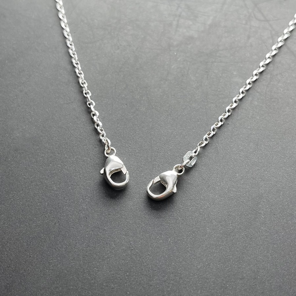 【Angel & Me】Face Mask Chain s925 sterling silver necklace birthday gift, , large