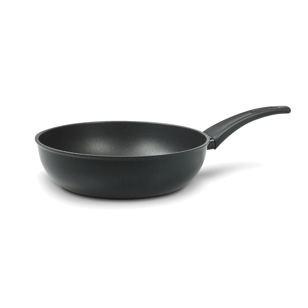 【Flonal福隆】 義大利原裝進口 杜拉IH不沾深平底鍋28cm (送鍋蓋), , large