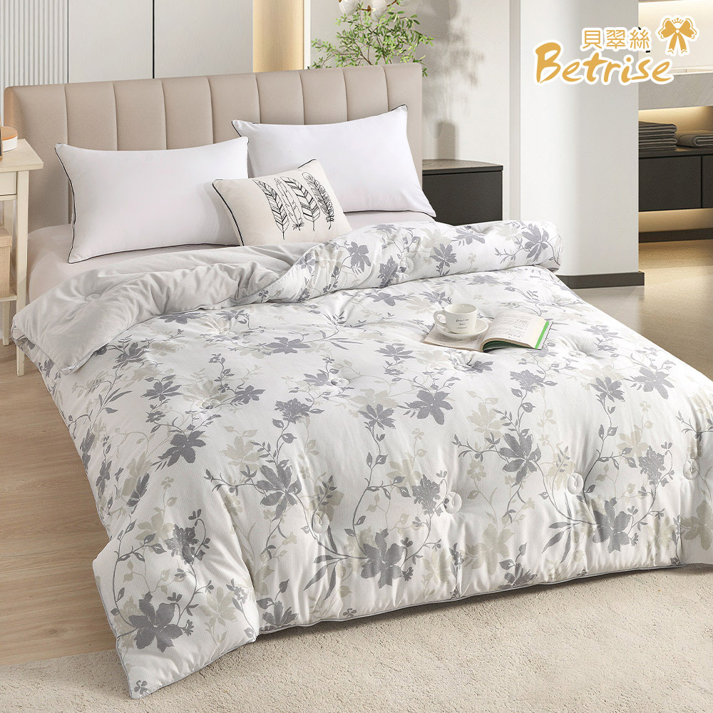 【Betrise】Ningxia Chukai | Graphene Thermal Storage Antibacterial Tencel Skin Friendly Velvet Washable Warm Winter Quilt 180x210CM-Upgraded Thickened Version 3kg, , large