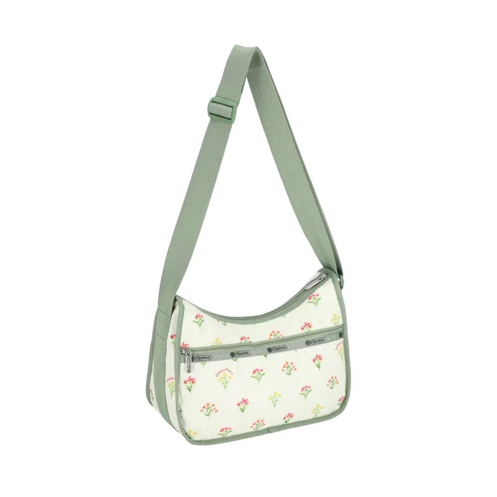 Lesportsac Classic Hobo 經典斜背包 側背包 旅用通勤包 送禮 禮物 推薦 女包(盛夏草原), , large