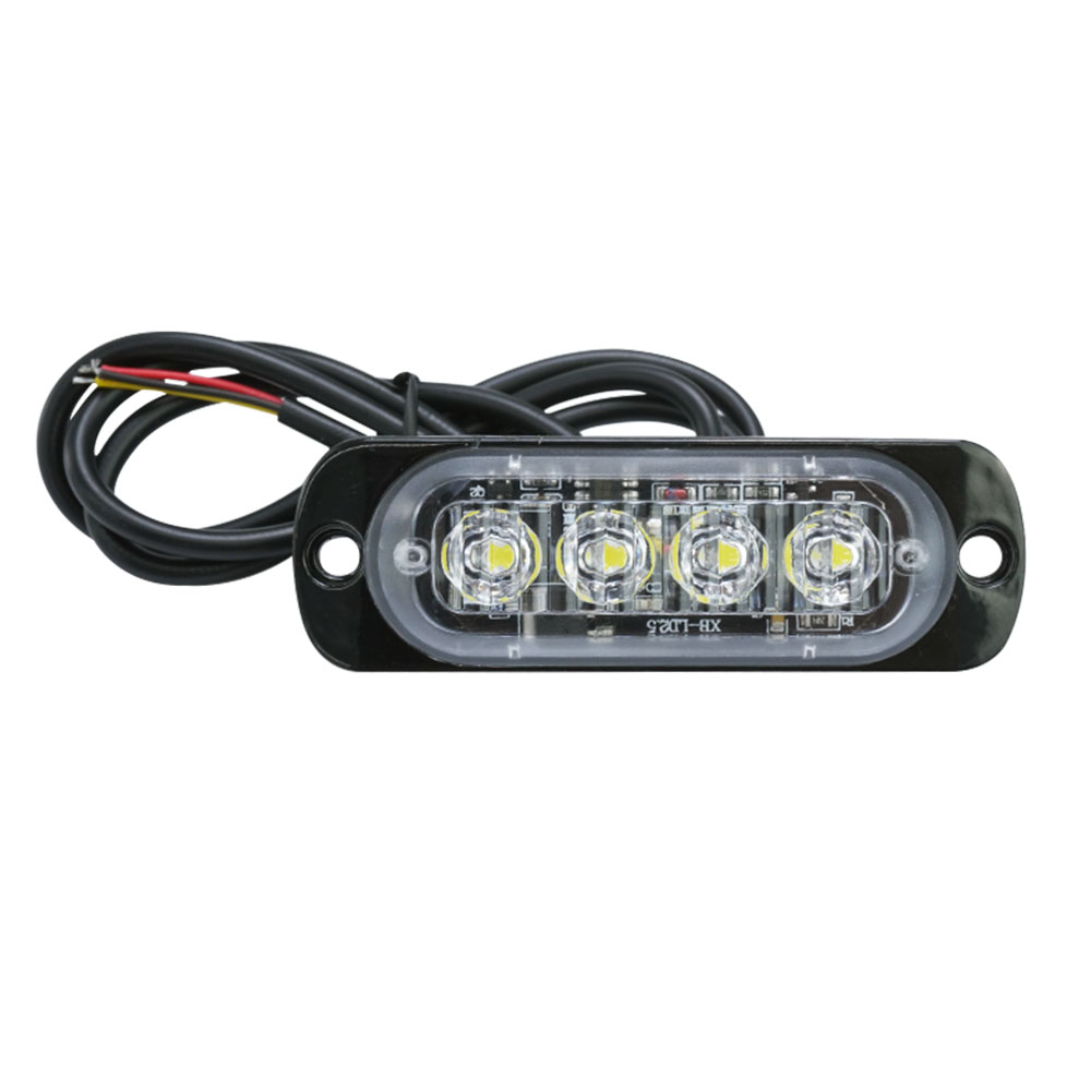 車邊燈4晶-白光12~24V 618-SLW4, , large