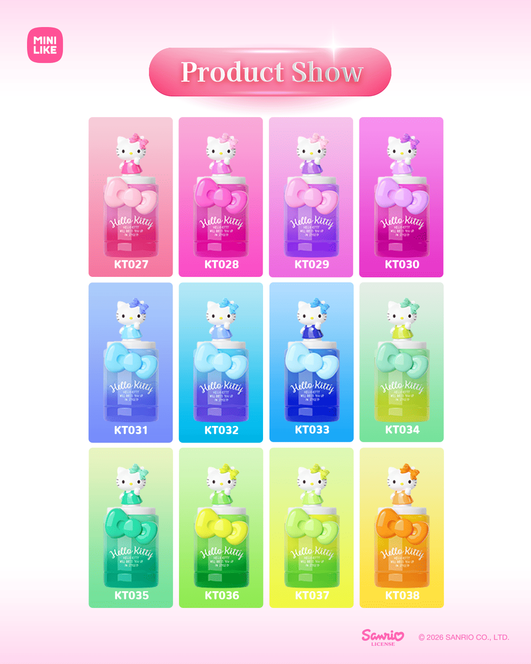 【際洋文化】Hello Kitty Style悸動亮相系列趣粒, , large