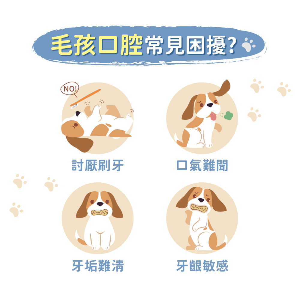 【艾寵聯萌】寵物潔齒指套濕紙巾50片 1瓶（口腔護理 茶多酚 犬貓適用 寵物美容 寵物牙膏 牙垢 潔牙 牙菌 洗牙）, , large