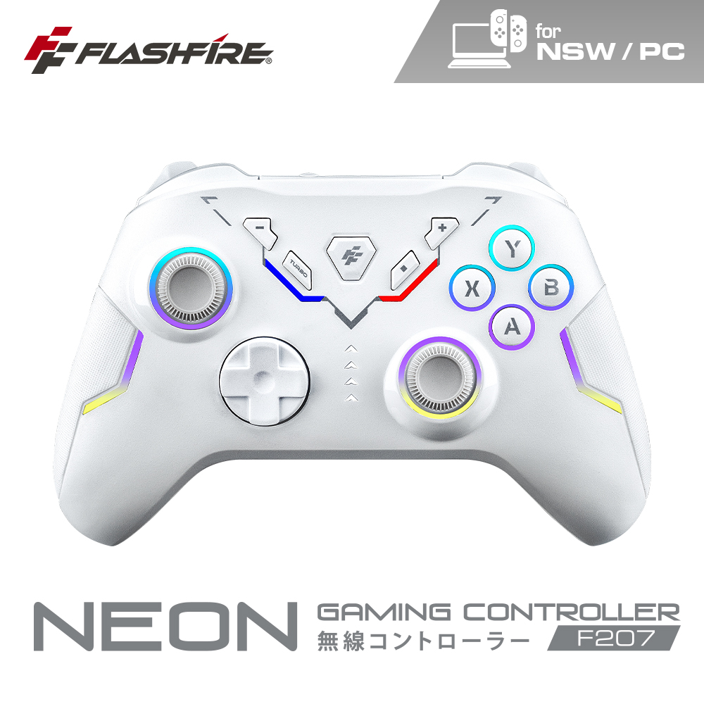 【FlashFire】NEON 遊隼無線高效能手把 PC Switch iOS 安卓 附無線接收器, , large