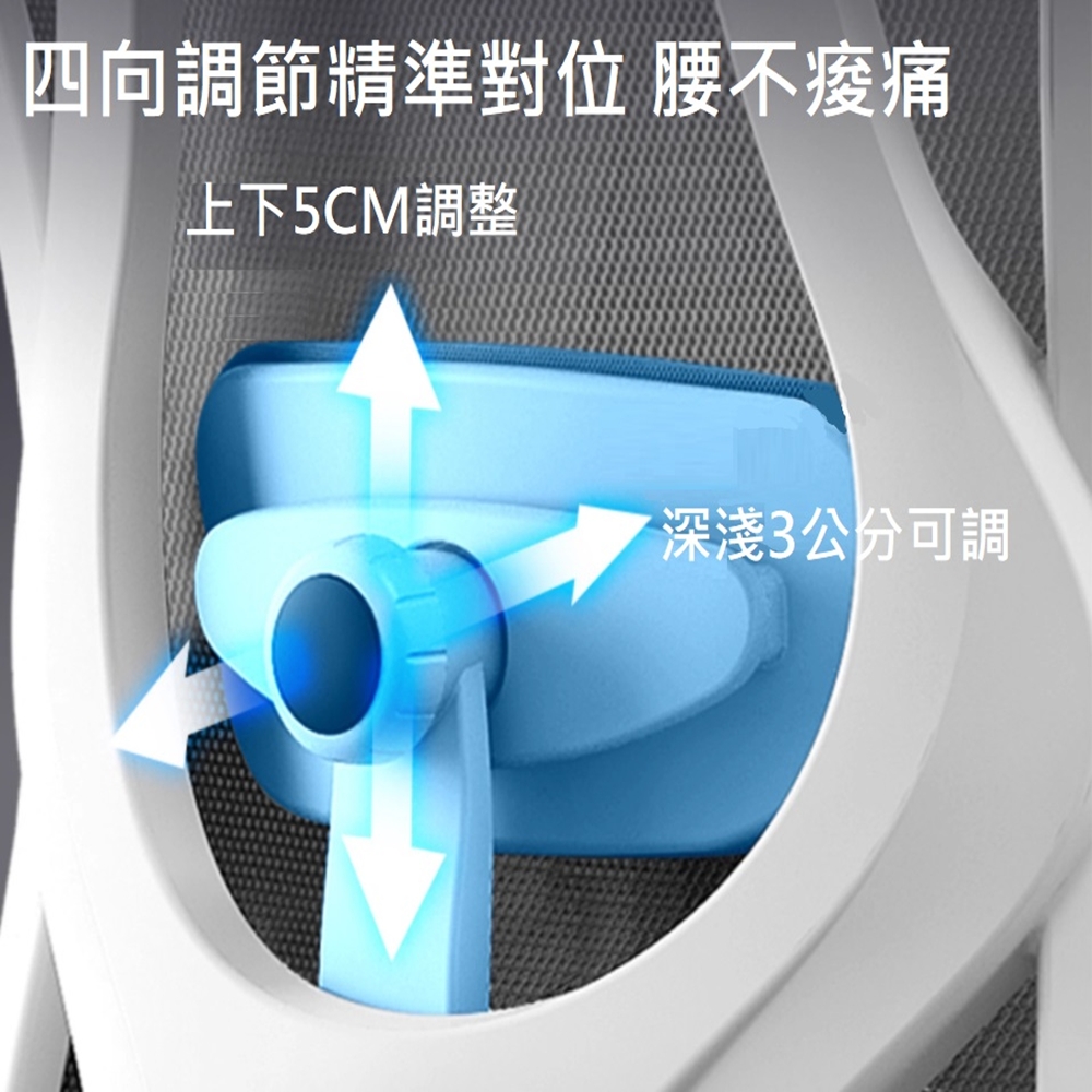 【HTGC】XD頂級 人體工學椅(人體工學設計+坐墊耐久坐+可後仰)電腦椅 辦公椅 電競椅, 黑框黑網205, large
