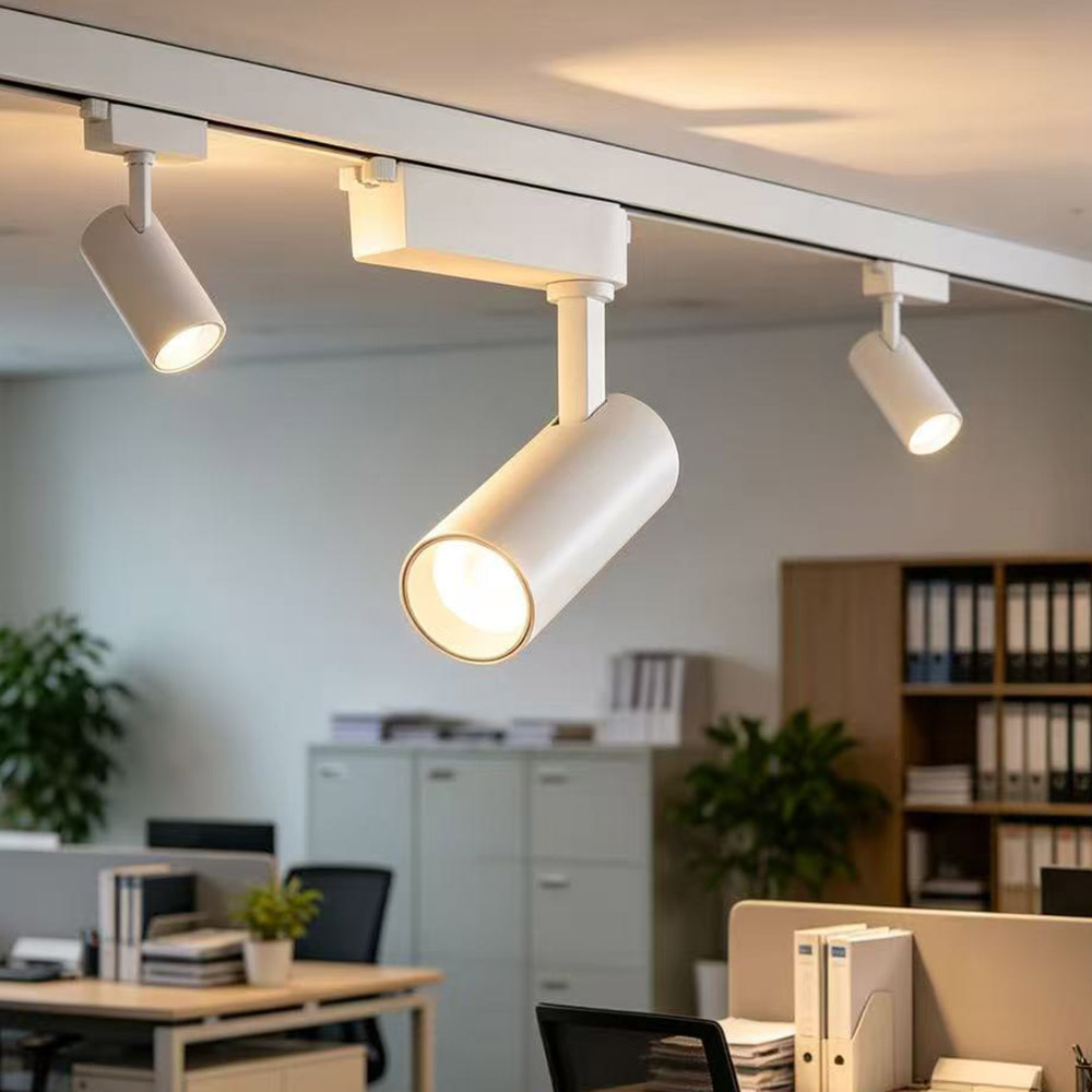 【卡米達】18W LED 軌道燈 自然光(CA1915WH-4000K), , large