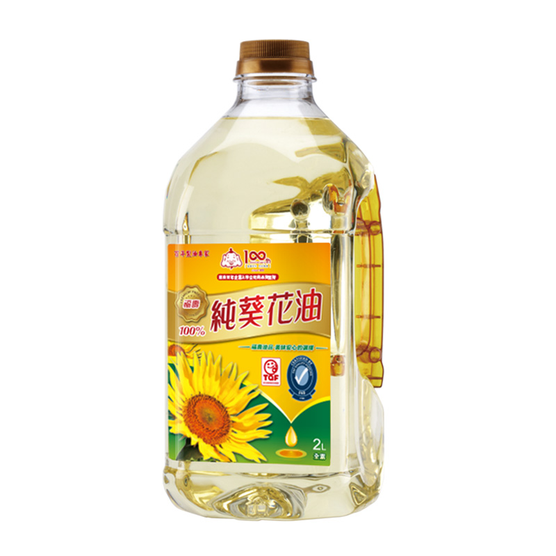 福壽100％純葵花油2L, , large