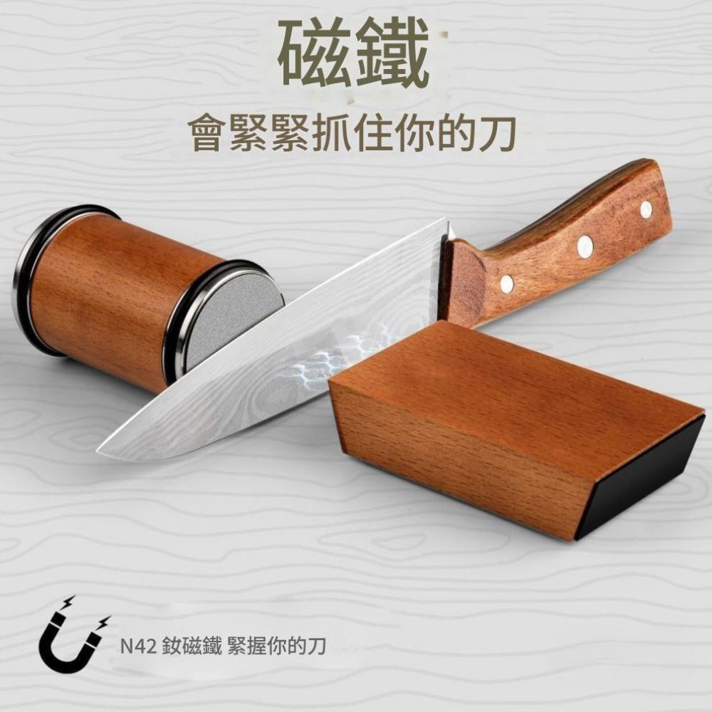 Roller Sharpener - Black (with 400/1000 grit diamond abrasive), , large