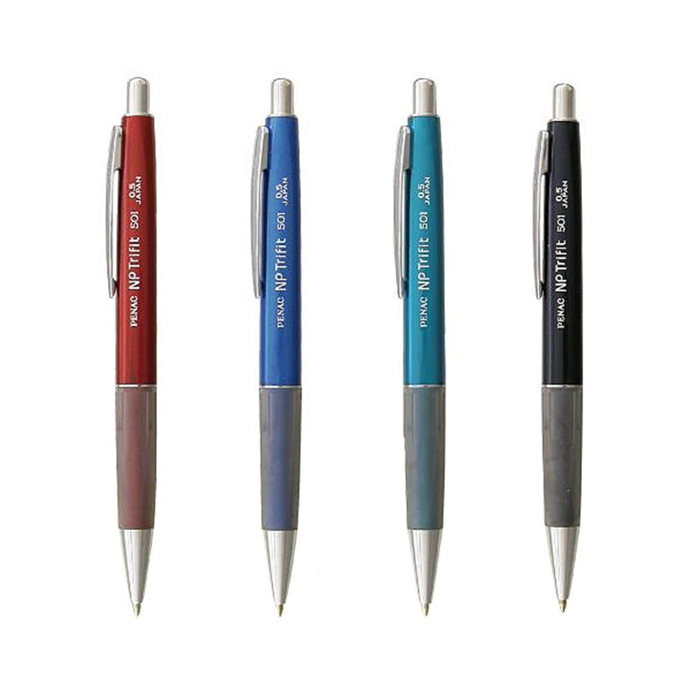 【O.B.】PENAC N.p Trifit501 自動鉛筆 0.5mm 筆桿顏色隨機 /支 SC1801, , large