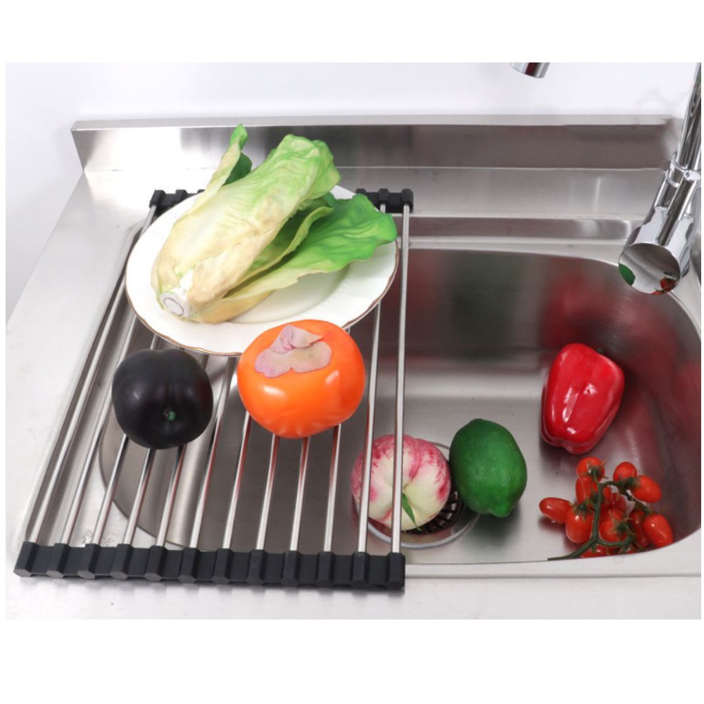 Sink draining rack, , large