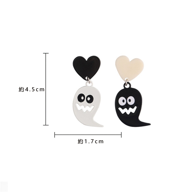 【Gulicc】古莉可 耳環 萬聖節搞怪俏皮耳環, , large