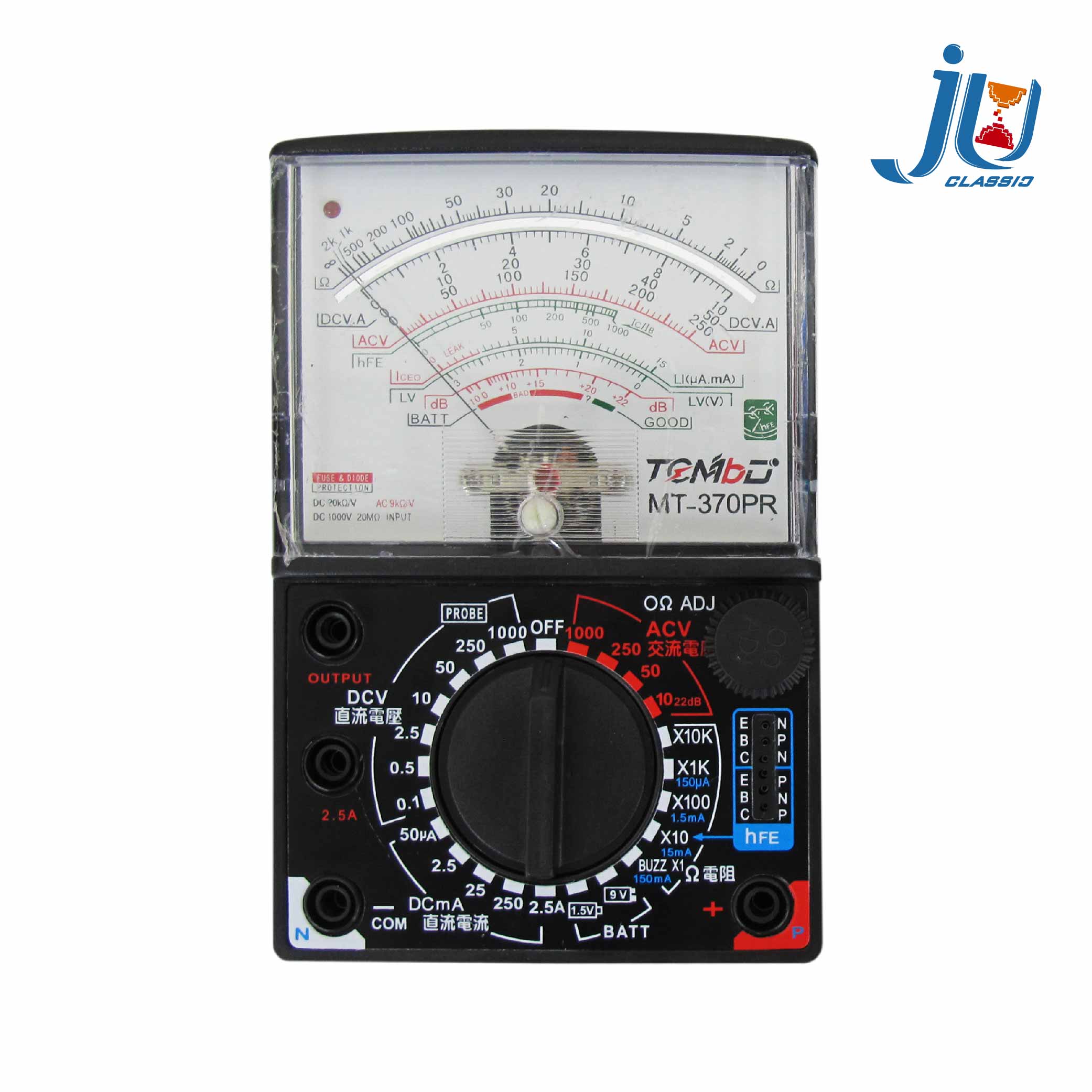 鉅玉經典｜Pointer type multimeter MT-370TR, , large