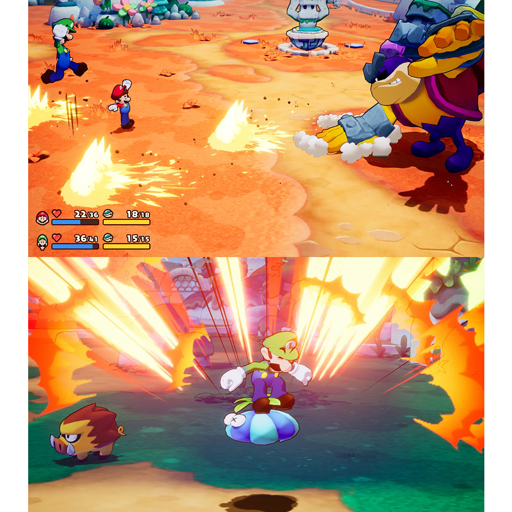 【 任天堂 Switch NS 】《 瑪利歐＆路易吉RPG 兄弟齊航！ 》實體卡帶 中文版 遊戲片, , large