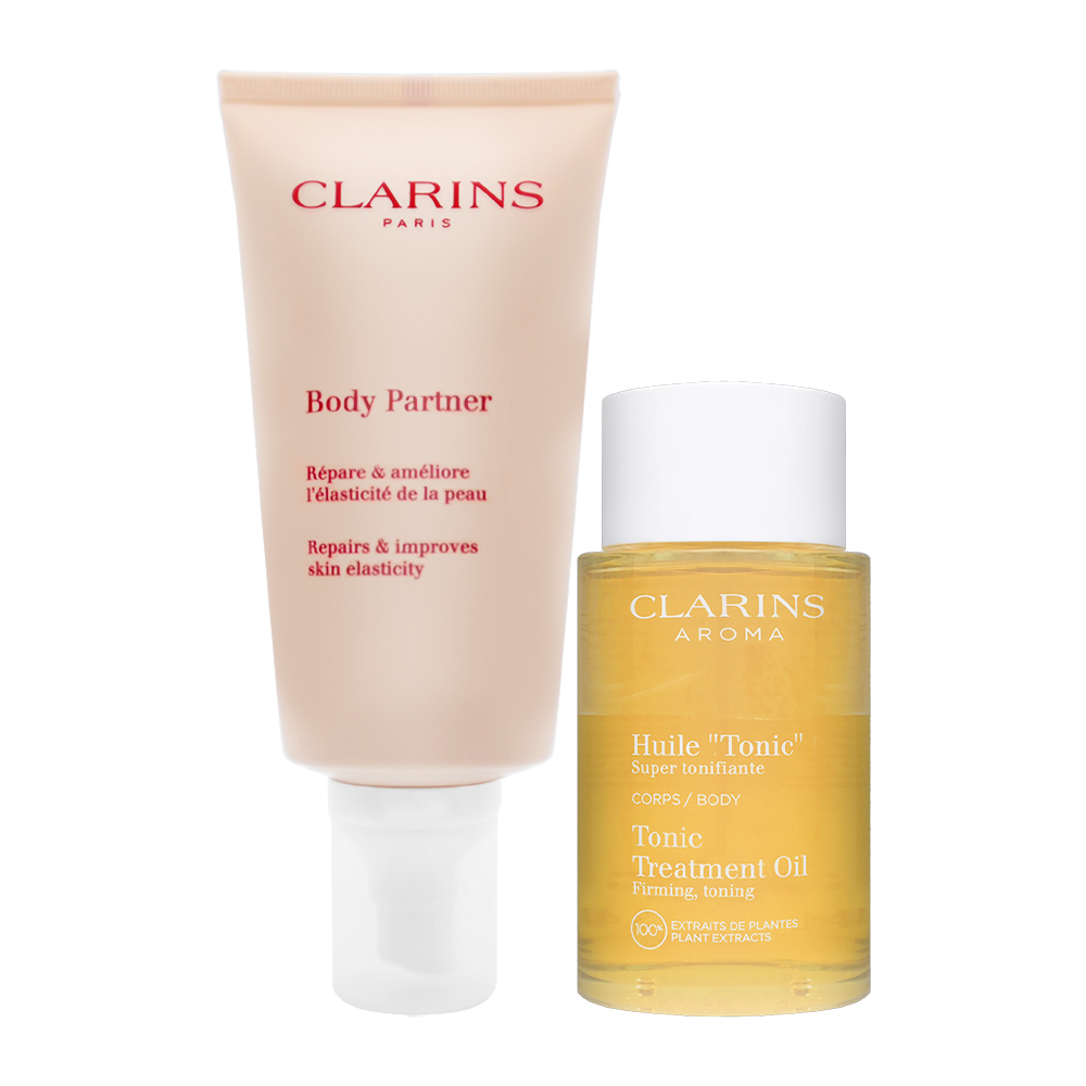 【CLARINS克蘭詩】全新一代宛若新生撫紋霜 175ml+身體調和護理油 100ml #新版, , large