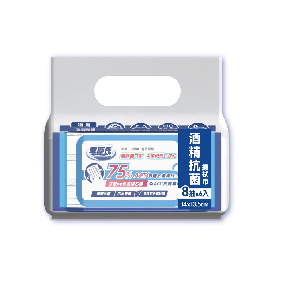 Antiviral Alcohol Wipes, , large