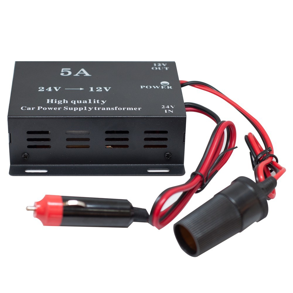 【J-POWER】貨卡車用點菸降壓器 (24V降12V), , large