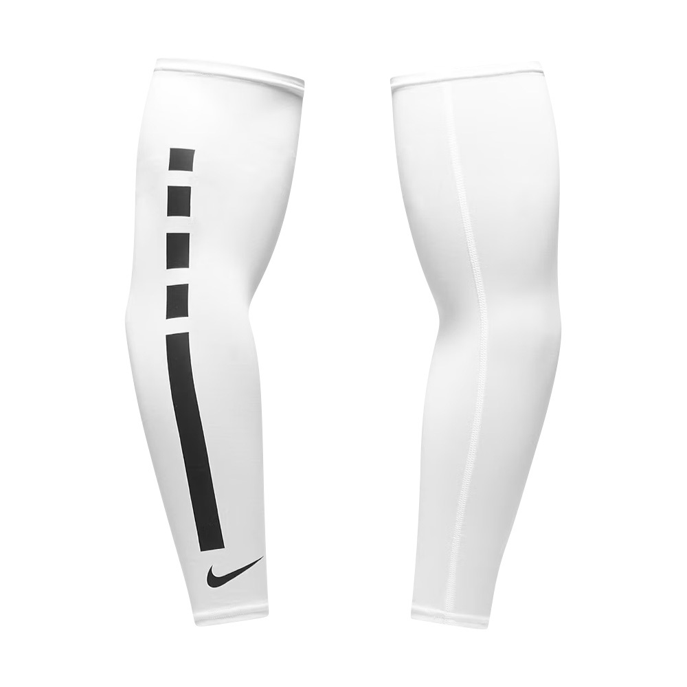 NIKE PRO ELITE 臂套 2.0 一雙入 健身 訓練 戶外運動 簡約 透氣 防曬 抗紫外線 人體工學 黑 白, , large