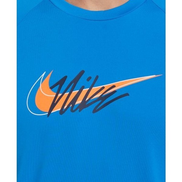 [秉宸] NIKE SCRIPT LOGO 成人男性短袖防曬衣 抗UV NESSC653, , large
