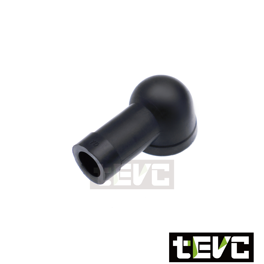 《tevc》BK004 電瓶保護 絕緣保護套 橡膠套 防塵蓋-黑色, , large