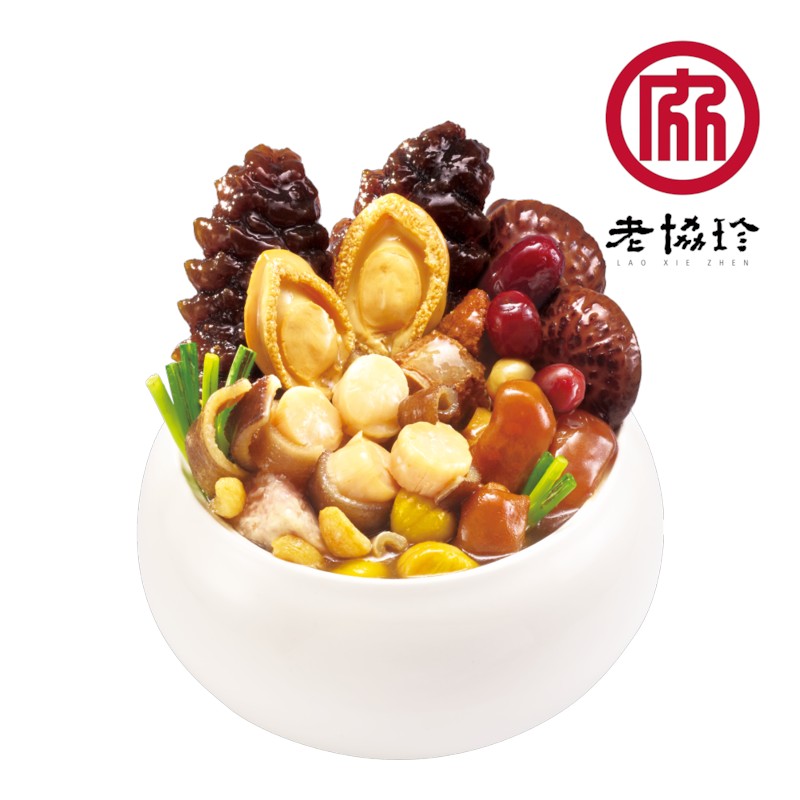 老協珍鮑魚干貝佛跳牆3110g(冷凍), , large