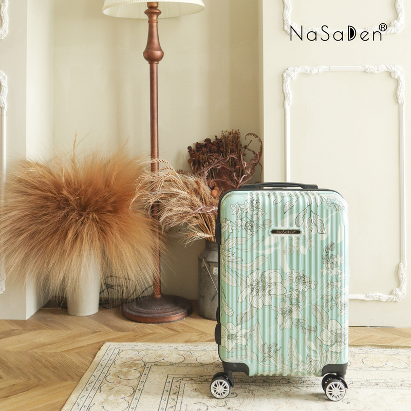 NaSaDen [ Jacaranda ] 22" Carry on Zipper Luggage, , large