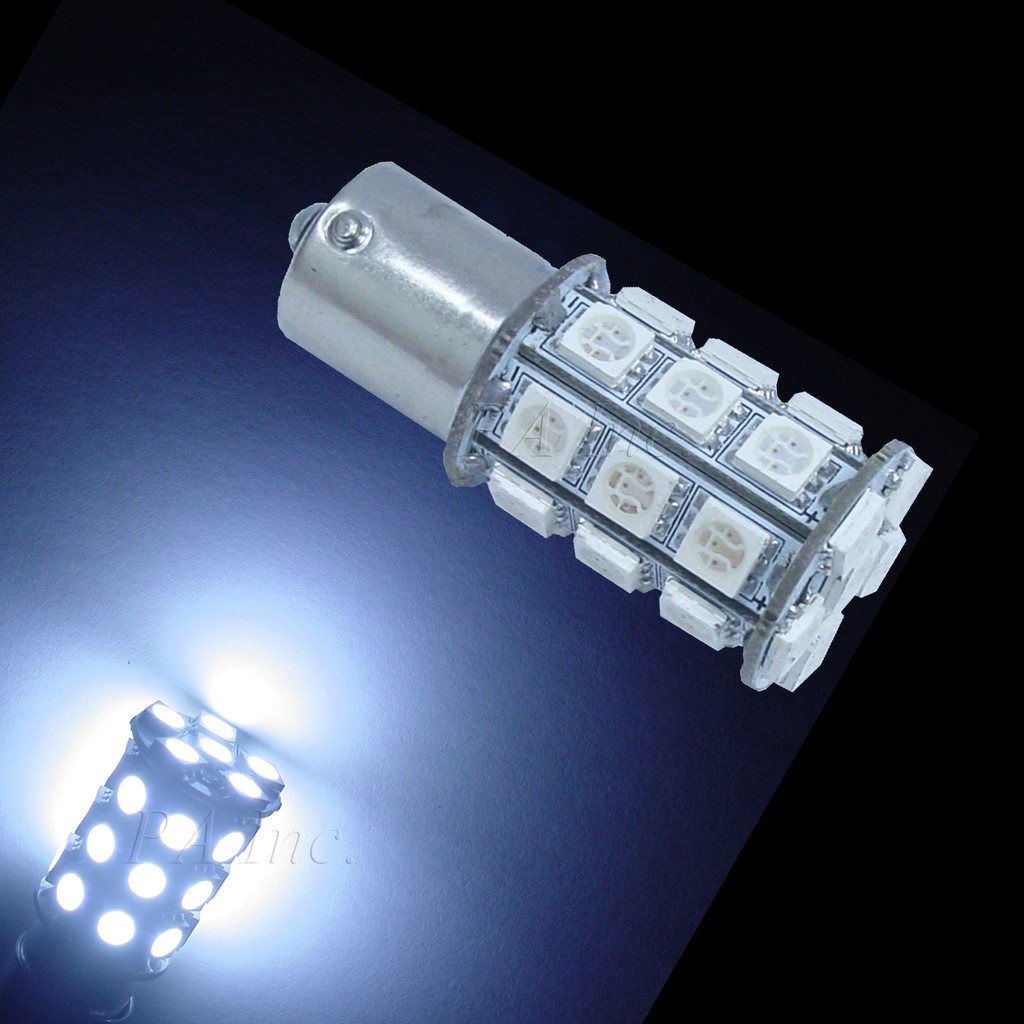 【PA LED】1156 單芯 平角 P21W 30晶 90晶體 SMD LED 倒車燈 後霧燈 方向燈 煞車燈, , large