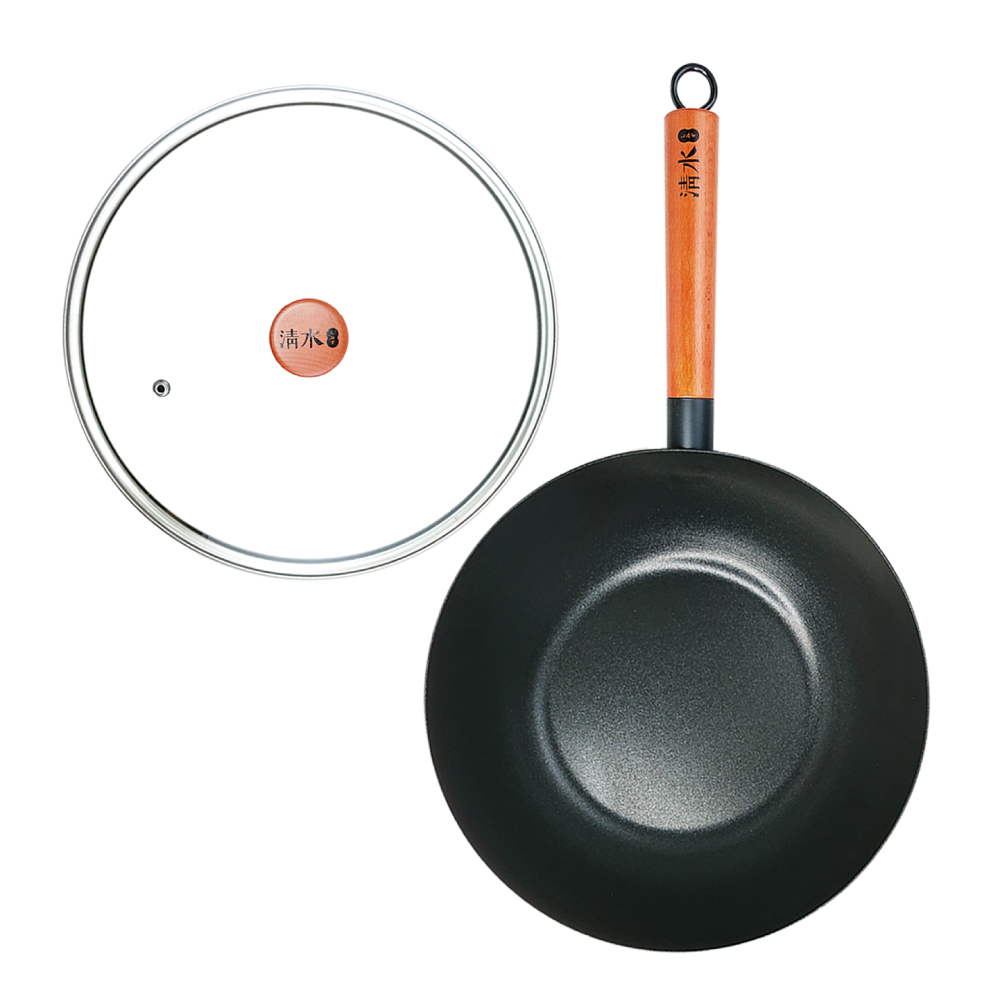 ShimizuMeiGaraFryWok30CM, , large