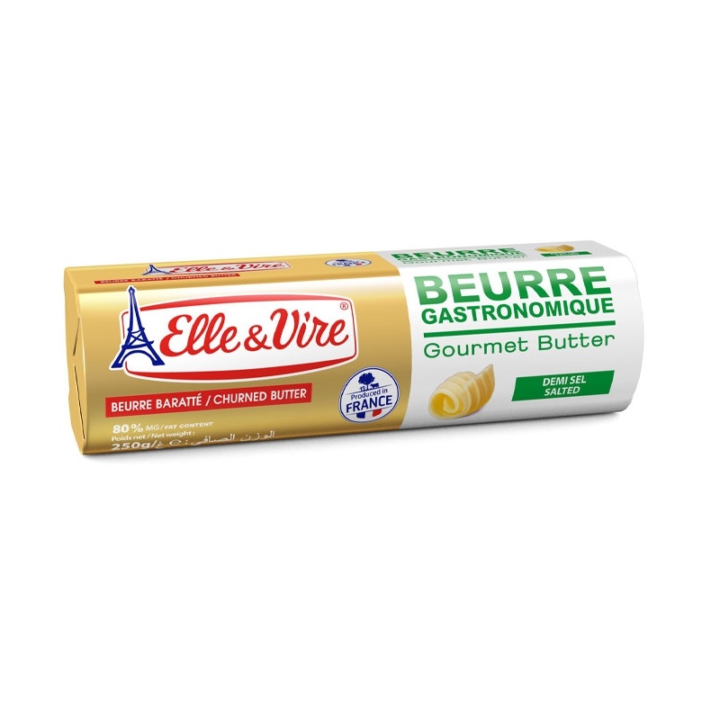 Elle Vire  Salted Pasteurized Butter  , , large