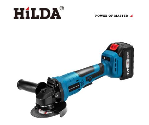 【HILDA】希爾達電動工具 21V 雙電 鋰電充電式 無線砂輪機 HL21-GD2, , large