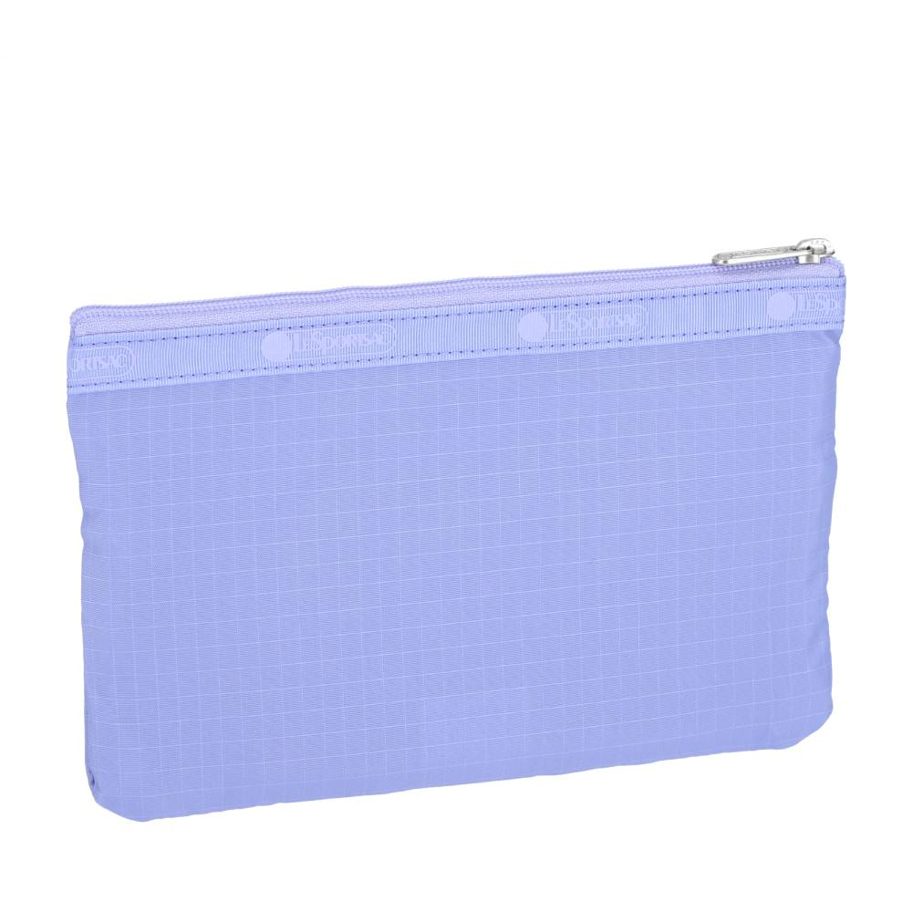 Lesportsac 3-Zip Cosmetic 三層拉鍊化妝包 收納包 盥洗包 女包 男包(長春花藍), , large