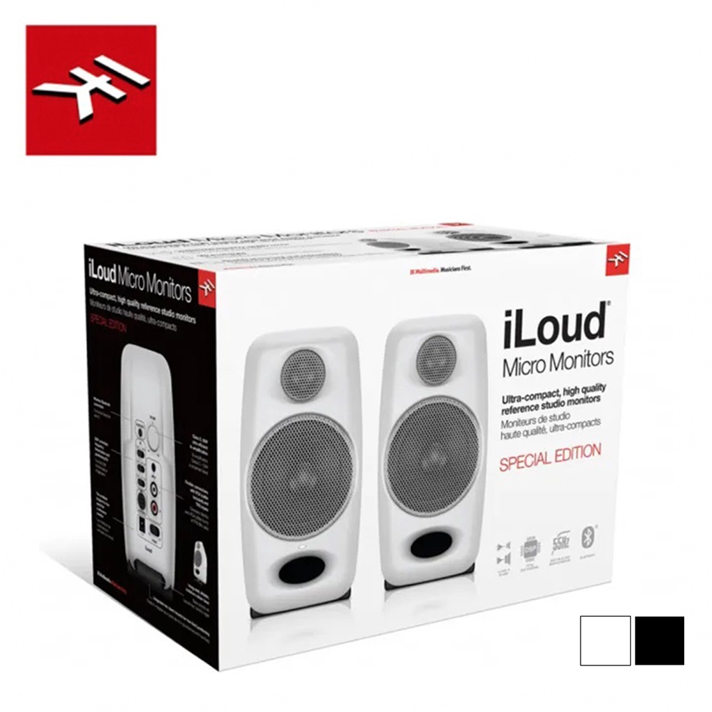 IK Multimedia iLoud Micro Monitor 監聽喇叭 白色/黑色【敦煌樂器】, , large