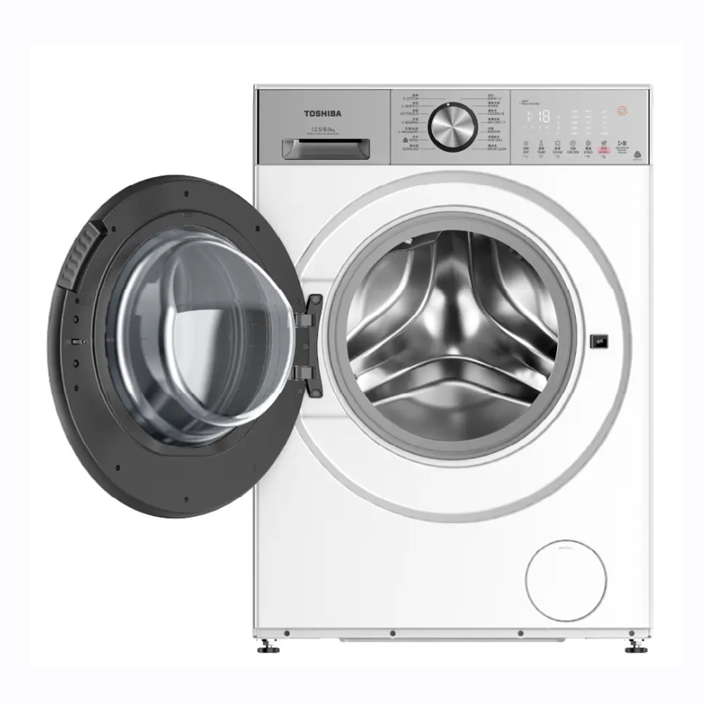 TOSHIBA東芝 12.5kg 變頻滾筒洗脫烘洗衣機 TWD-T33B135UWTA(WS), , large