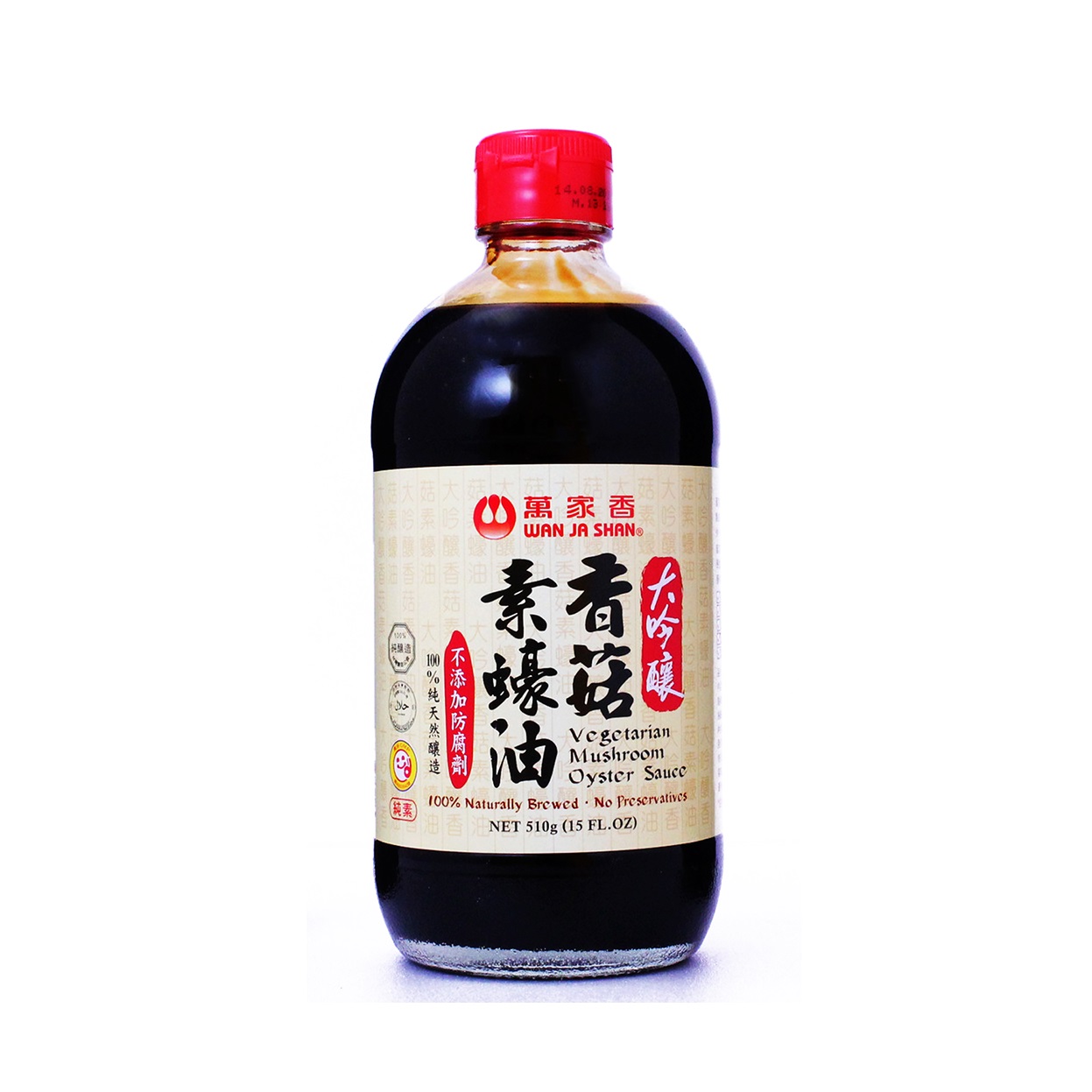 萬家香大吟釀香菇素蠔油510g, , large