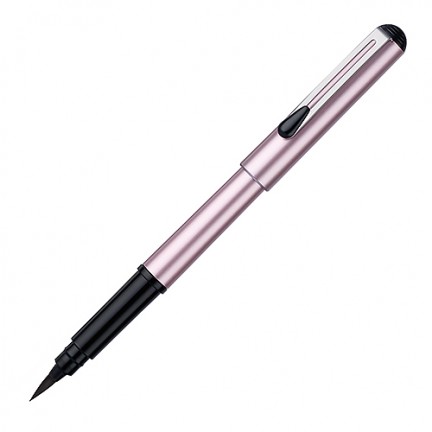 【 Pentel 飛龍 】攜帶型卡式毛筆-珠光系列-附補充墨管2入 /支 XGFKP - 多款可選, , large