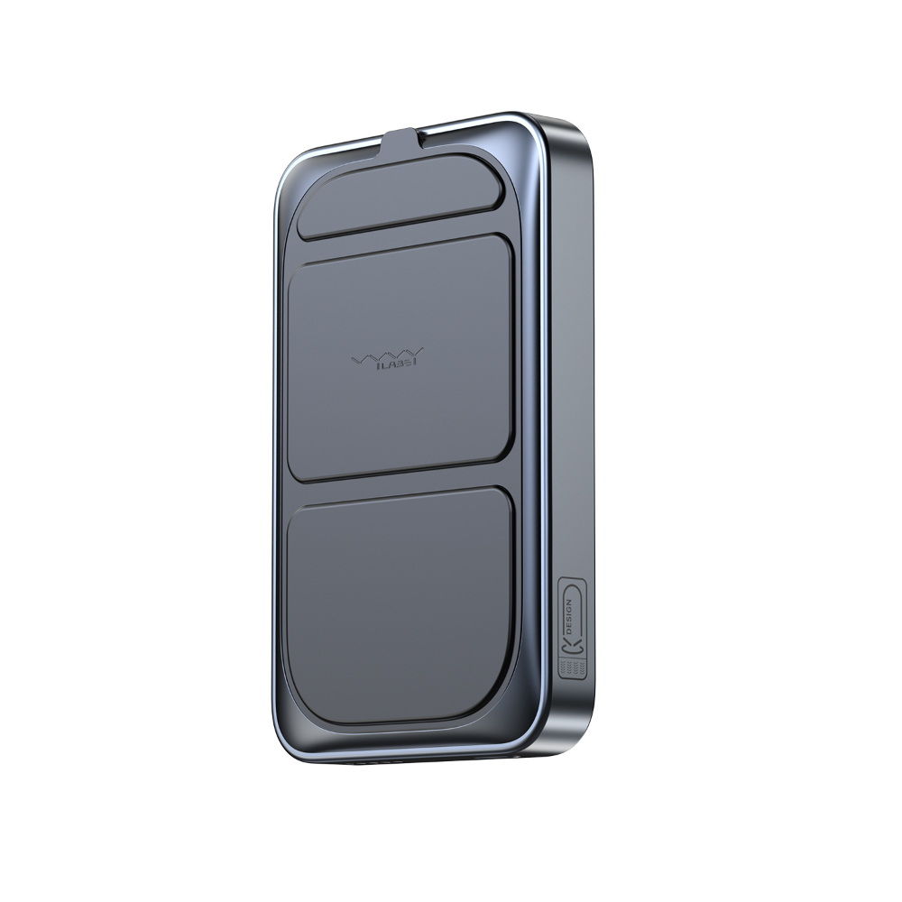 【Vyvylabs】10000mAh 3合1磁吸無線快充行動電源(20W)(錆色), , large